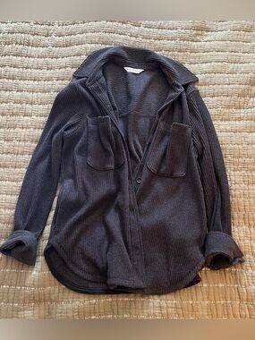Alpine Designs Ribbed Lightweight Shacket